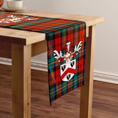 Aitken Ancient Tartan Crest Table Runner