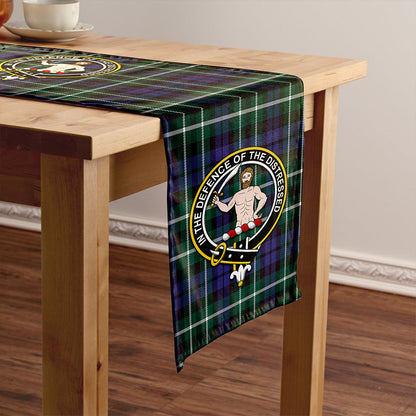 Allardice Tartan Crest Table Runner