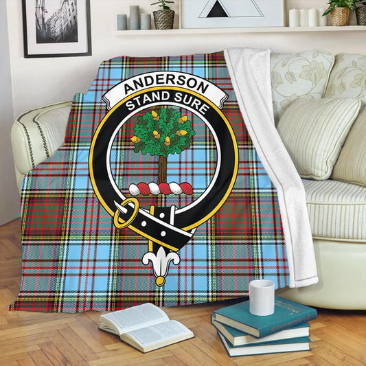 Anderson Ancient Tartan Crest Premium Blanket