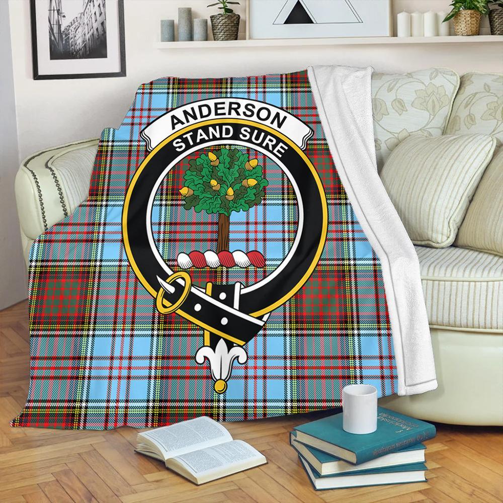 Anderson Ancient Tartan Crest Premium Blanket