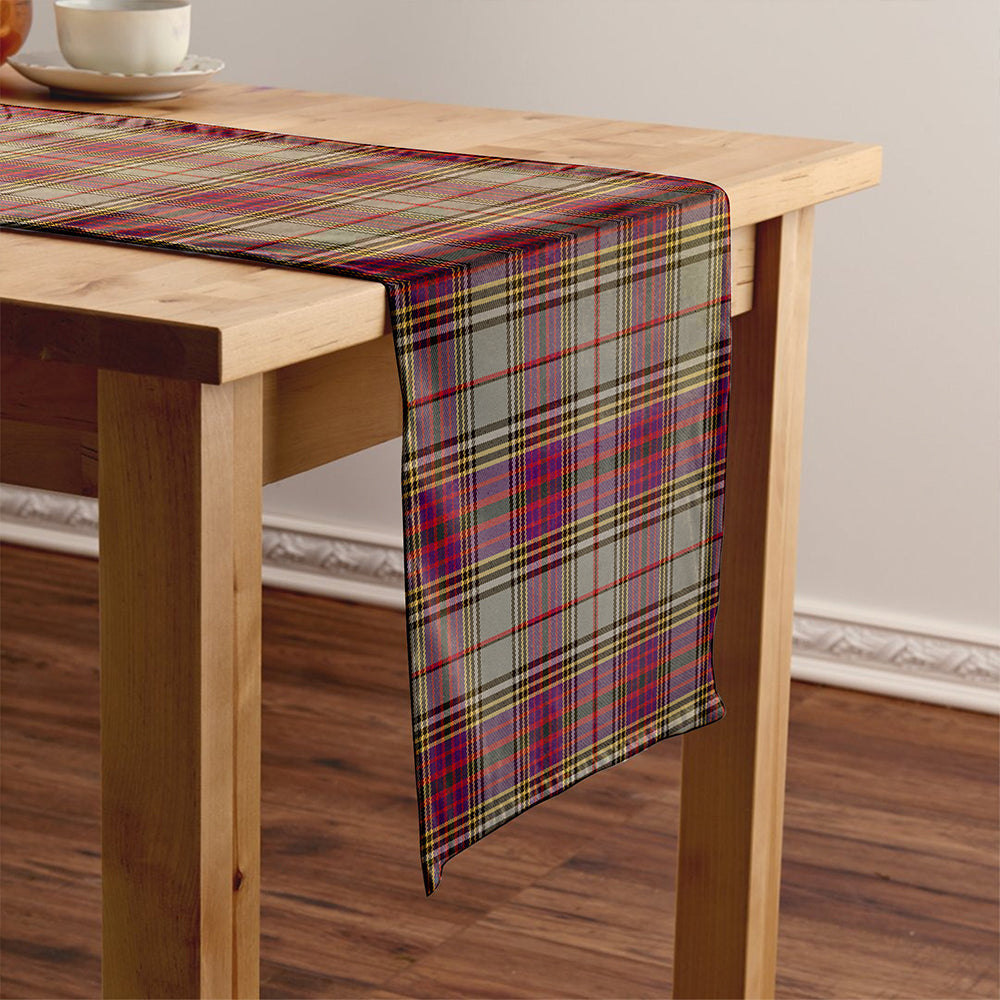 Anderson Ross Weathered Tartan Crest Table Runner