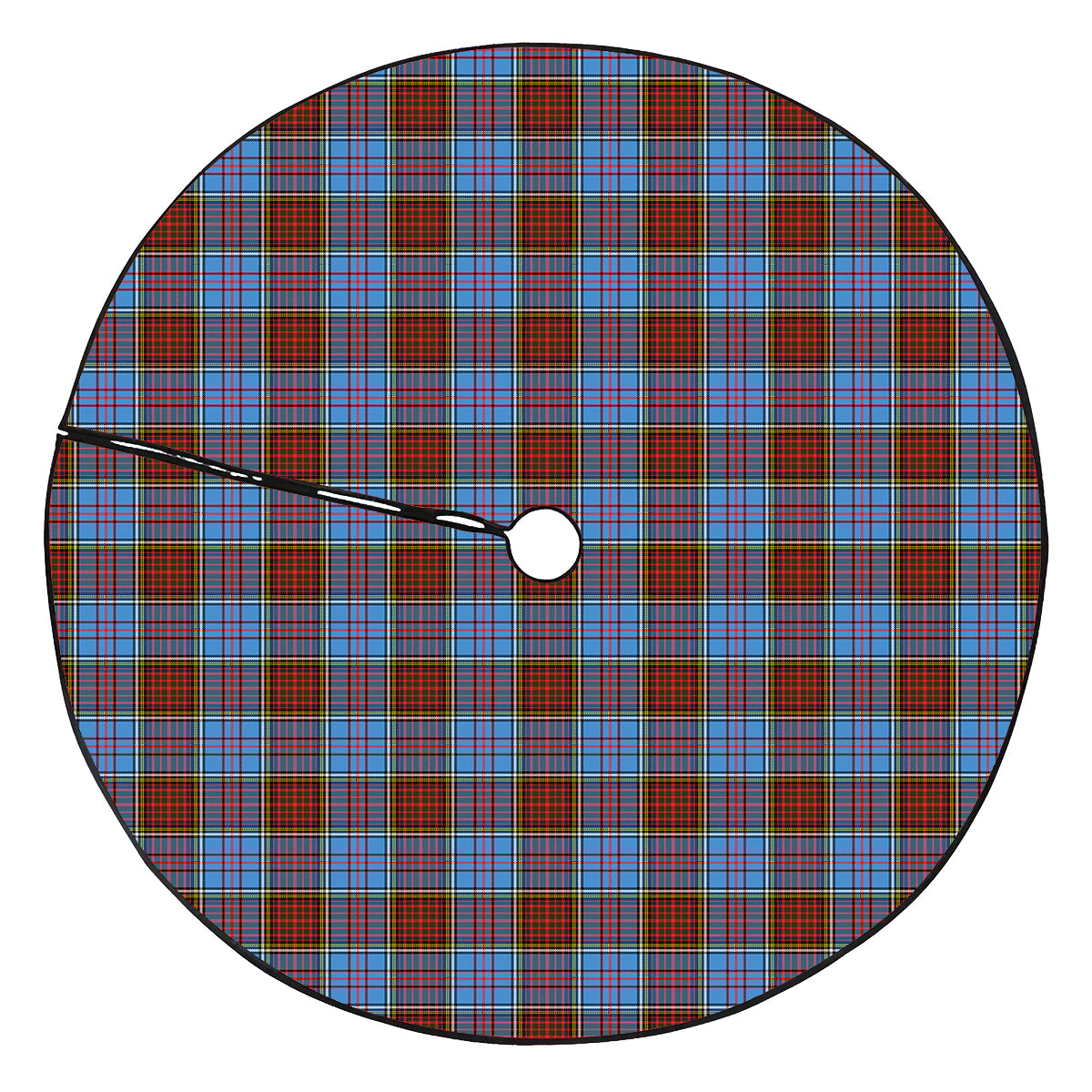Anderson Modern Tartan Plaid Christmas Tree Skirt