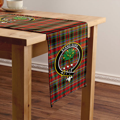 Anderson of Arbrake Tartan Crest Table Runner