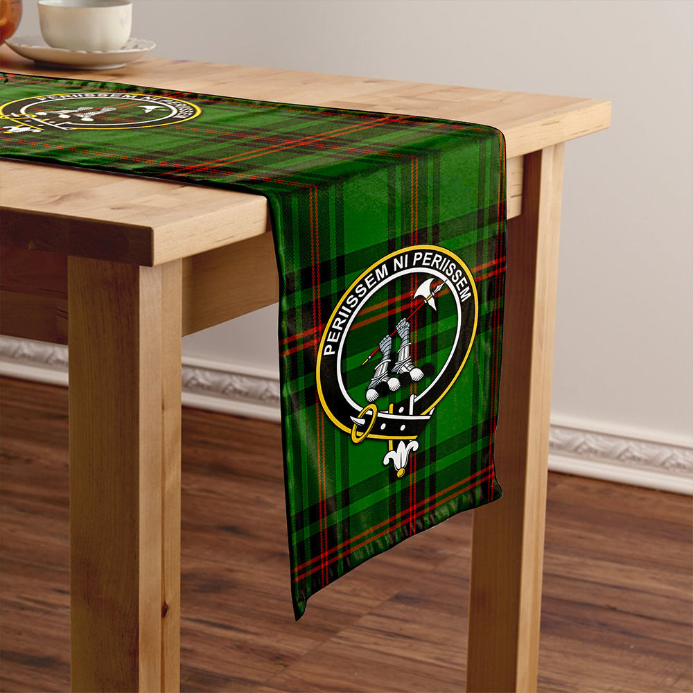 Anstruther Tartan Crest Table Runner