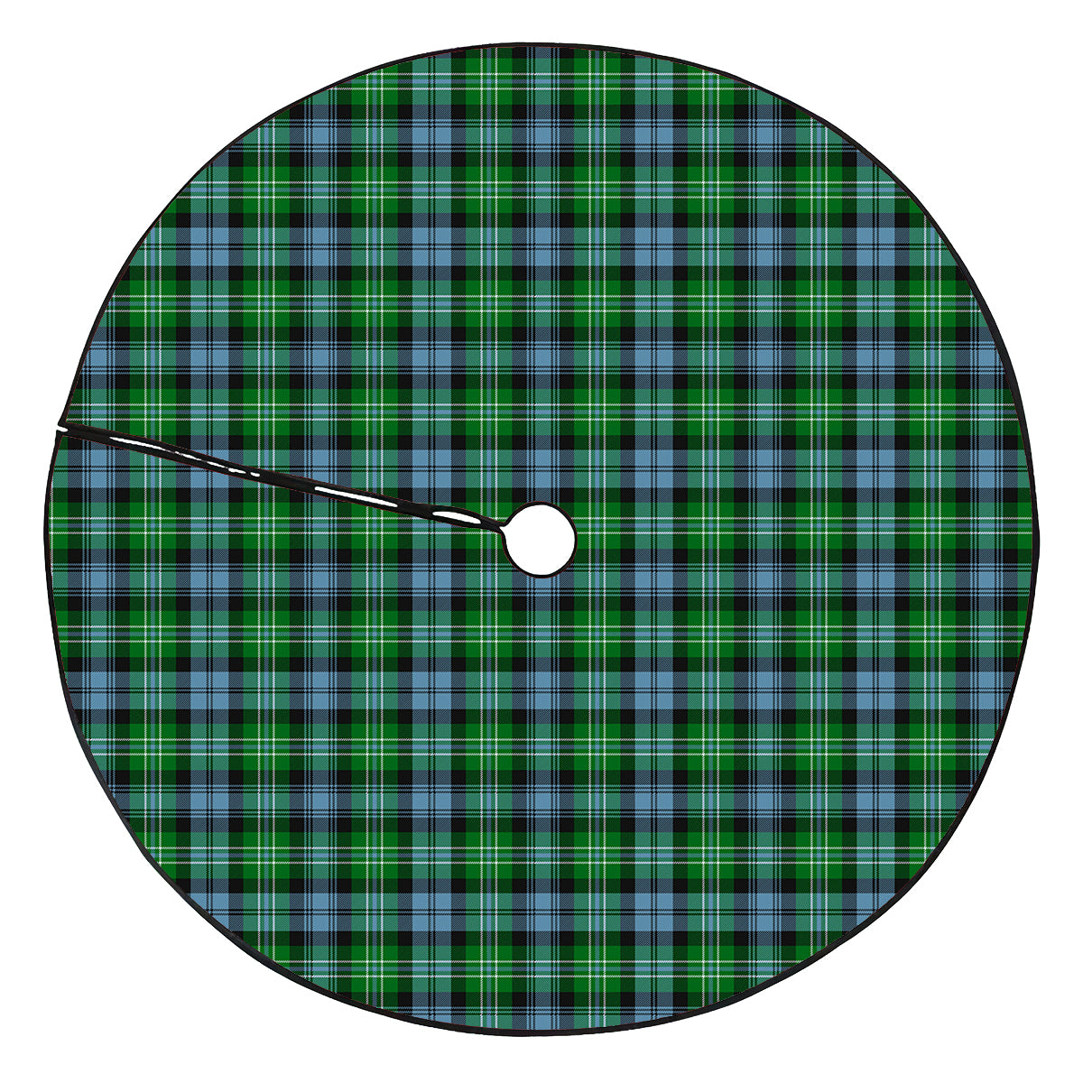 Arbuthnot Ancient Tartan Plaid Christmas Tree Skirt