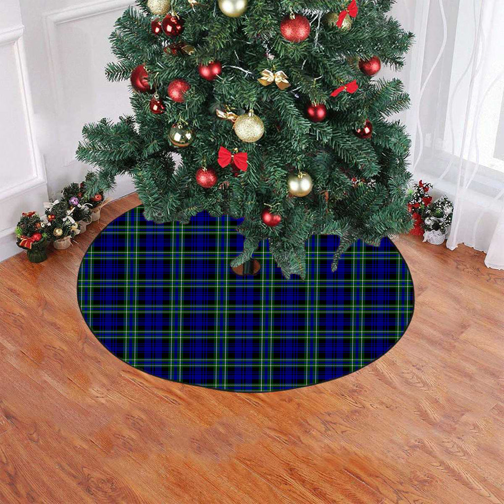 Arbuthnot Modern Tartan Plaid Christmas Tree Skirt