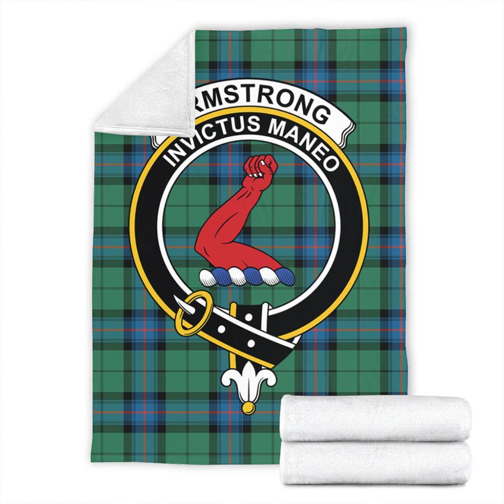 Armstrong Ancient Tartan Crest Premium Blanket