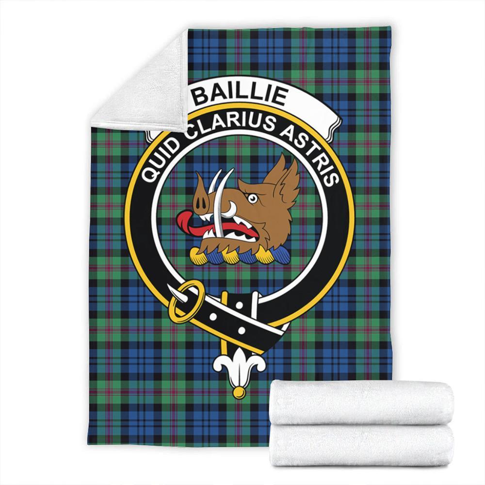 Baillie Ancient Tartan Crest Premium Blanket