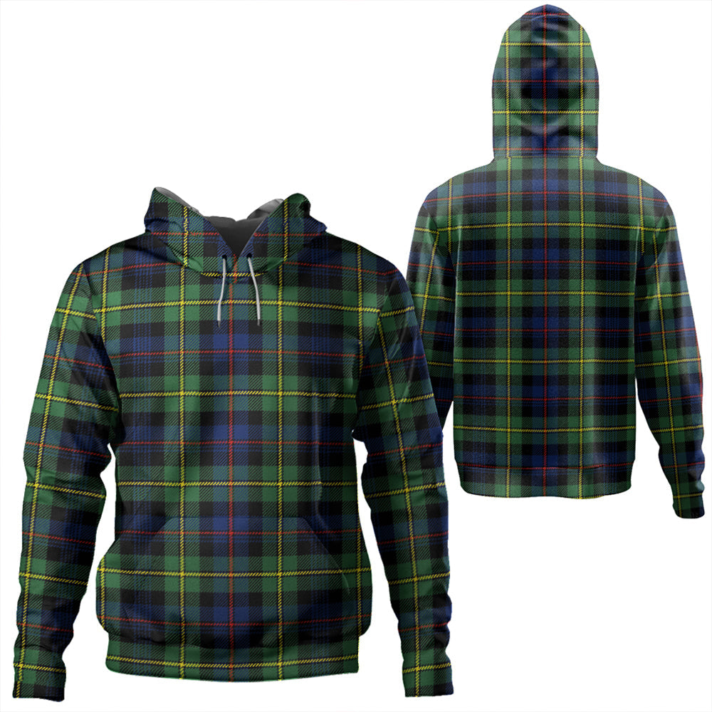 Baillie Modern Tartan Plaid Hoodie