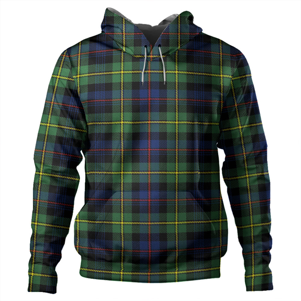 Baillie Modern Tartan Plaid Hoodie