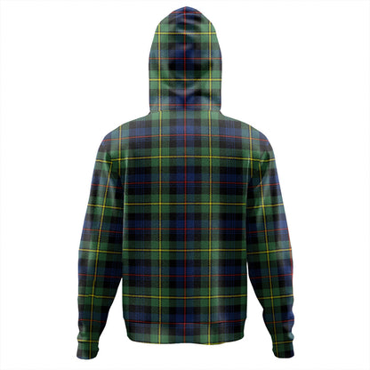 Baillie Modern Tartan Plaid Hoodie