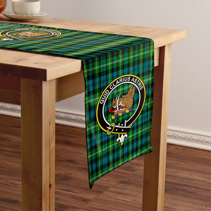 Baillie of Polkemmet Ancient Tartan Crest Table Runner