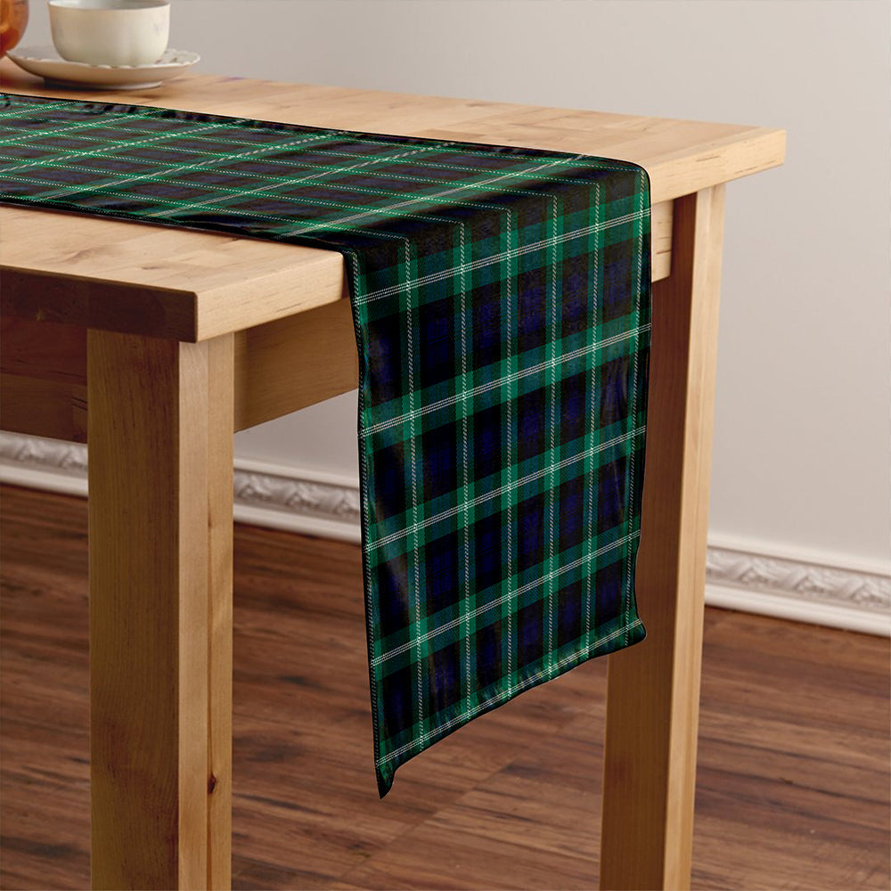 Baillie of Polkemmet Modern Tartan Crest Table Runner