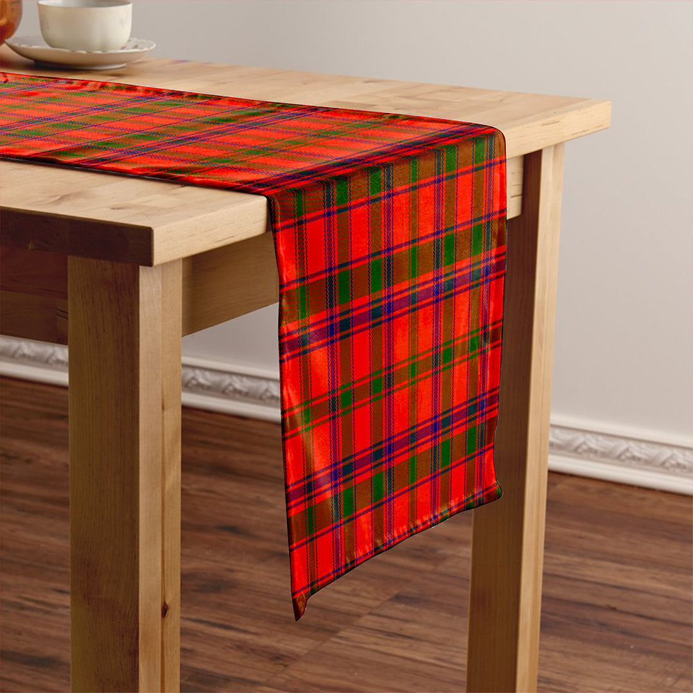 Bain Tartan Crest Table Runner