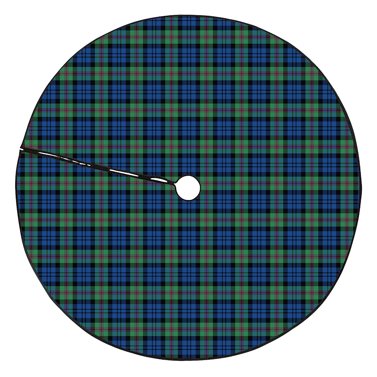 Baird Ancient Tartan Plaid Christmas Tree Skirt