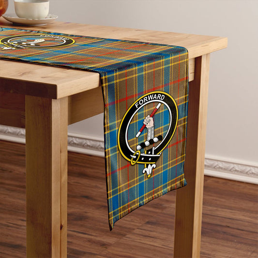 Balfour Ancient Tartan Crest Table Runner