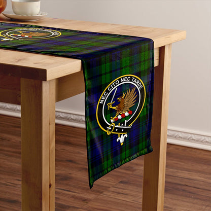 Bannatyne Tartan Crest Table Runner