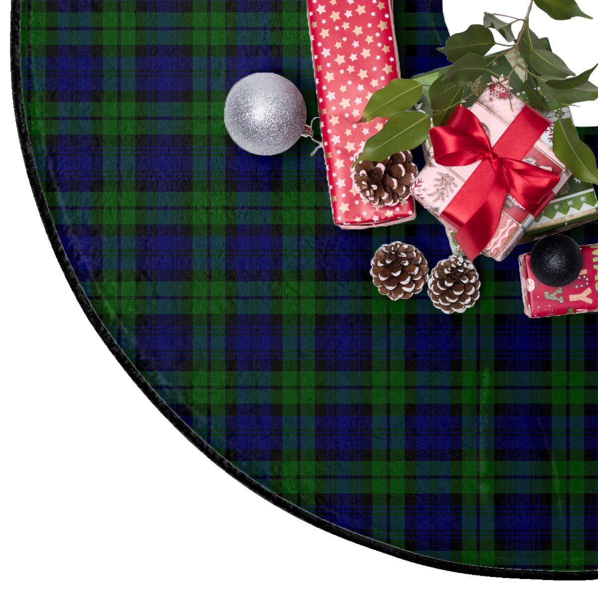 Bannatyne Tartan Plaid Christmas Tree Skirt