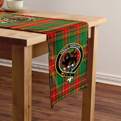 Baxter Ancient Tartan Crest Table Runner