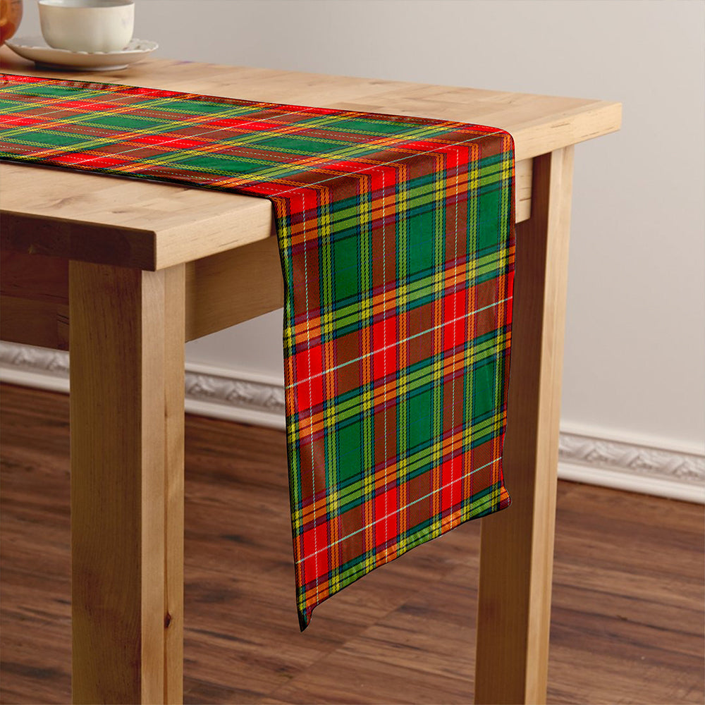 Baxter Modern Tartan Crest Table Runner