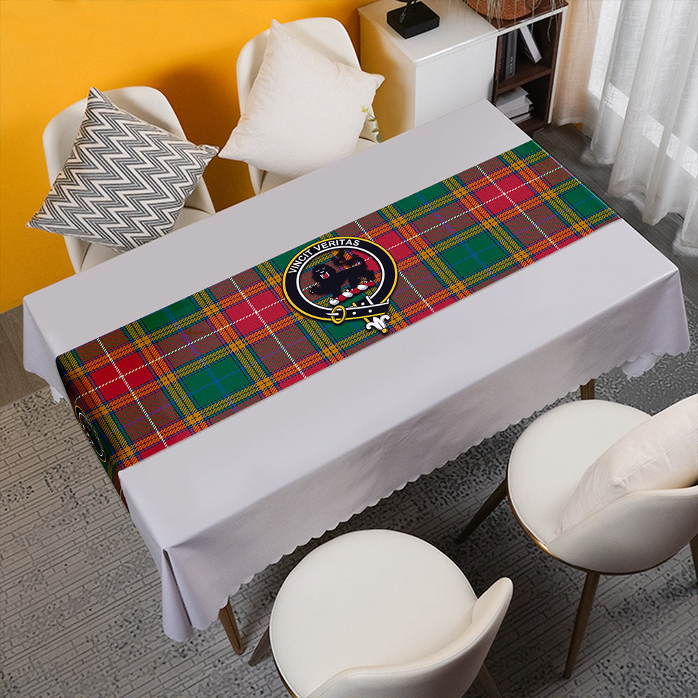 Baxter of Balgavies Ancient Tartan Crest Table Runner