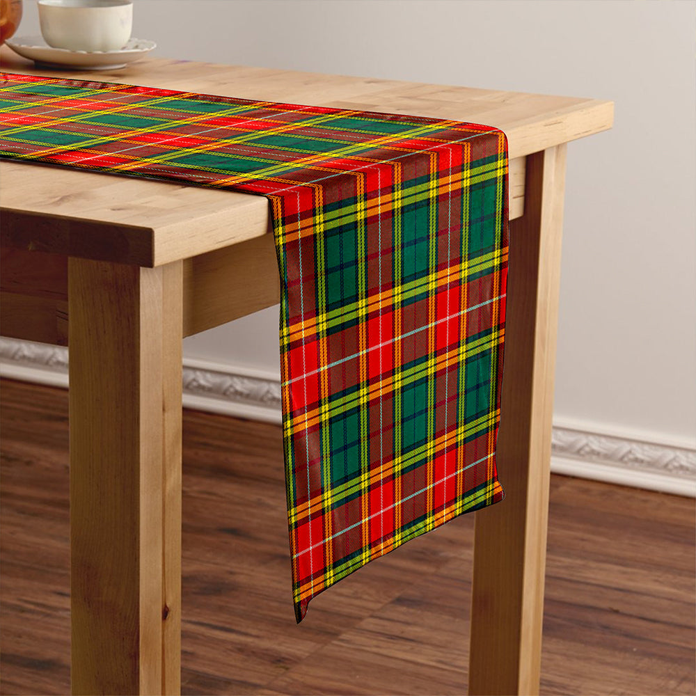 Baxter of Balgavies Modern Tartan Crest Table Runner