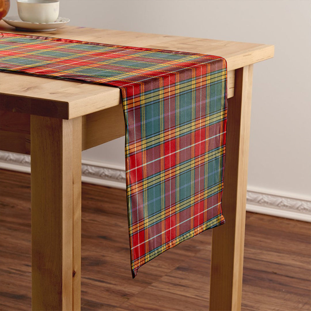 Baxter of Balgavies Weathered Tartan Crest Table Runner