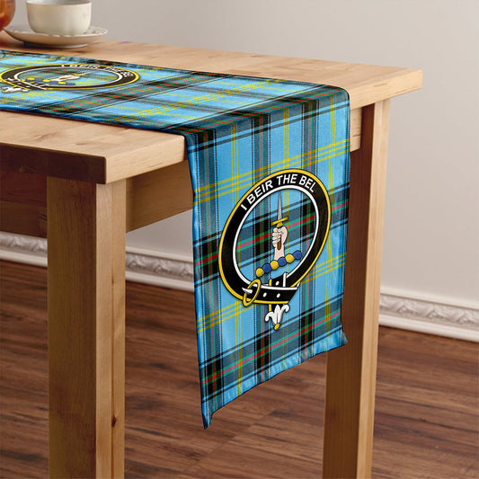 Bell of the Borders Modern Tartan Crest Table Runner