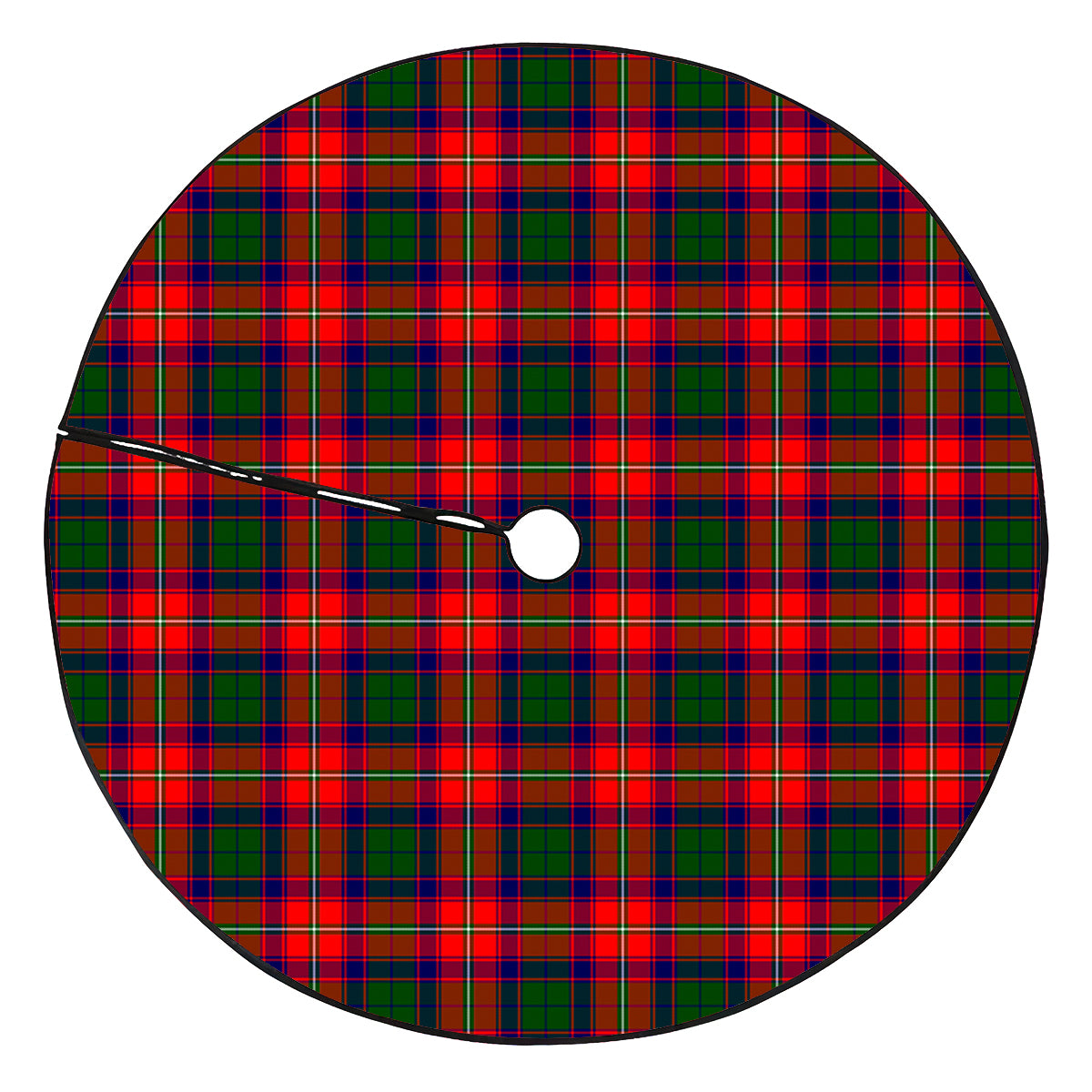 Belshes Tartan Plaid Christmas Tree Skirt