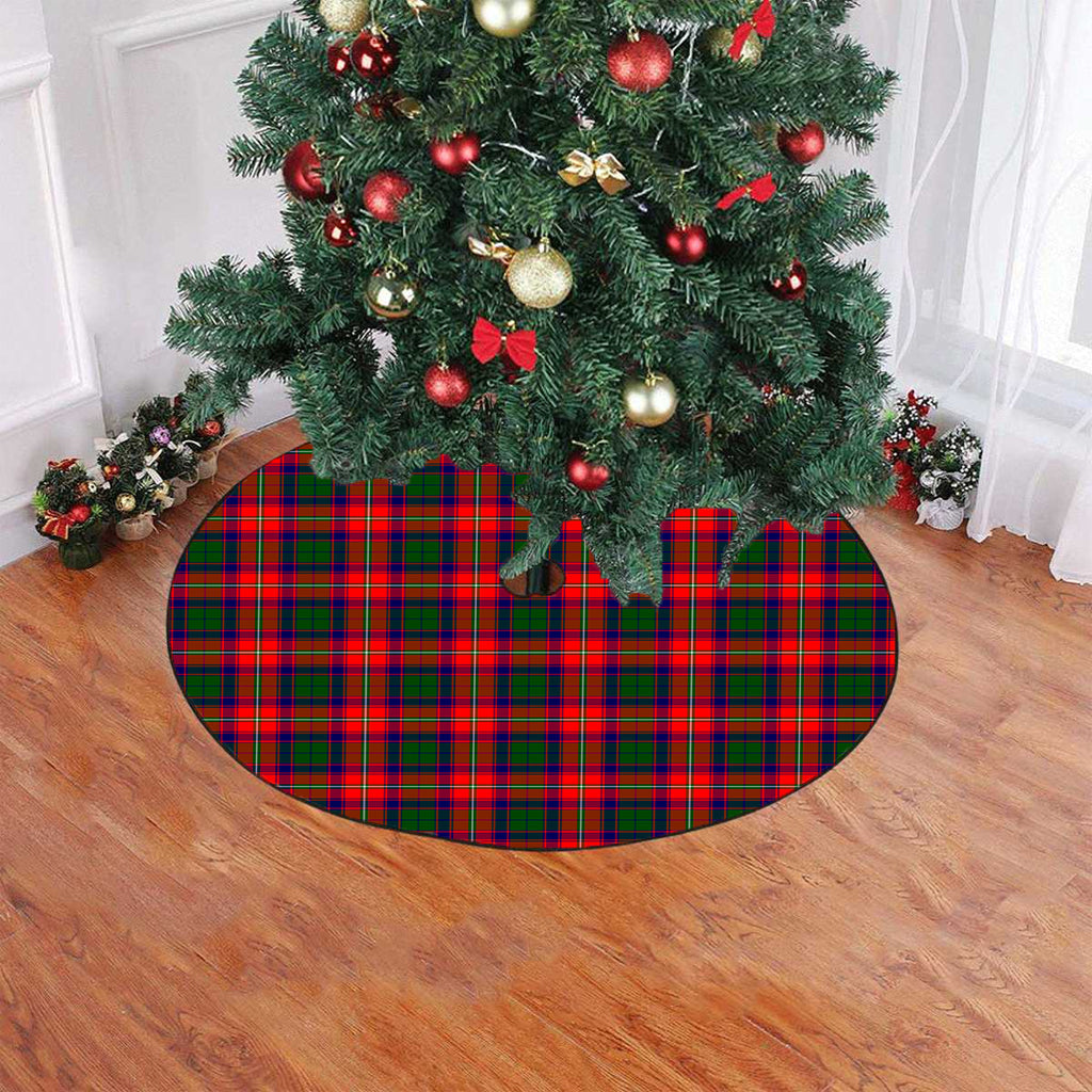 Belshes Tartan Plaid Christmas Tree Skirt