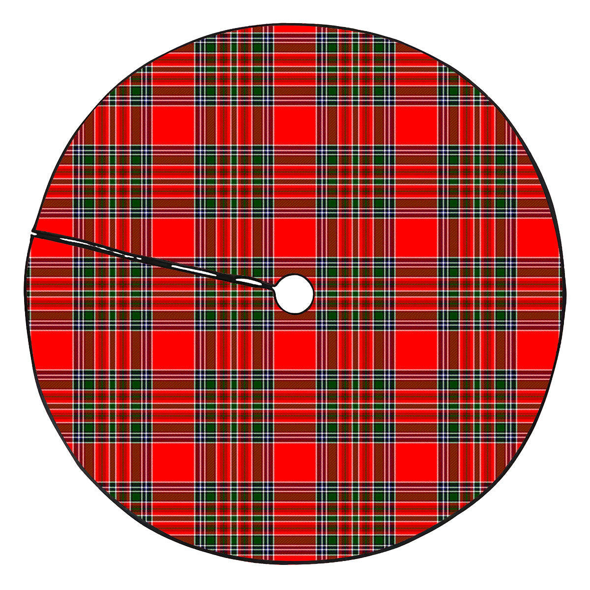 Binning Tartan Plaid Christmas Tree Skirt