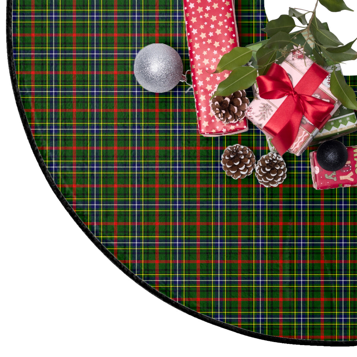 Bisset Tartan Plaid Christmas Tree Skirt