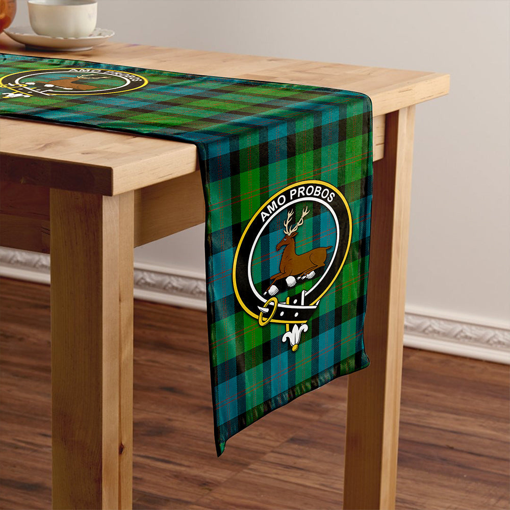 Blair Ancient Tartan Crest Table Runner