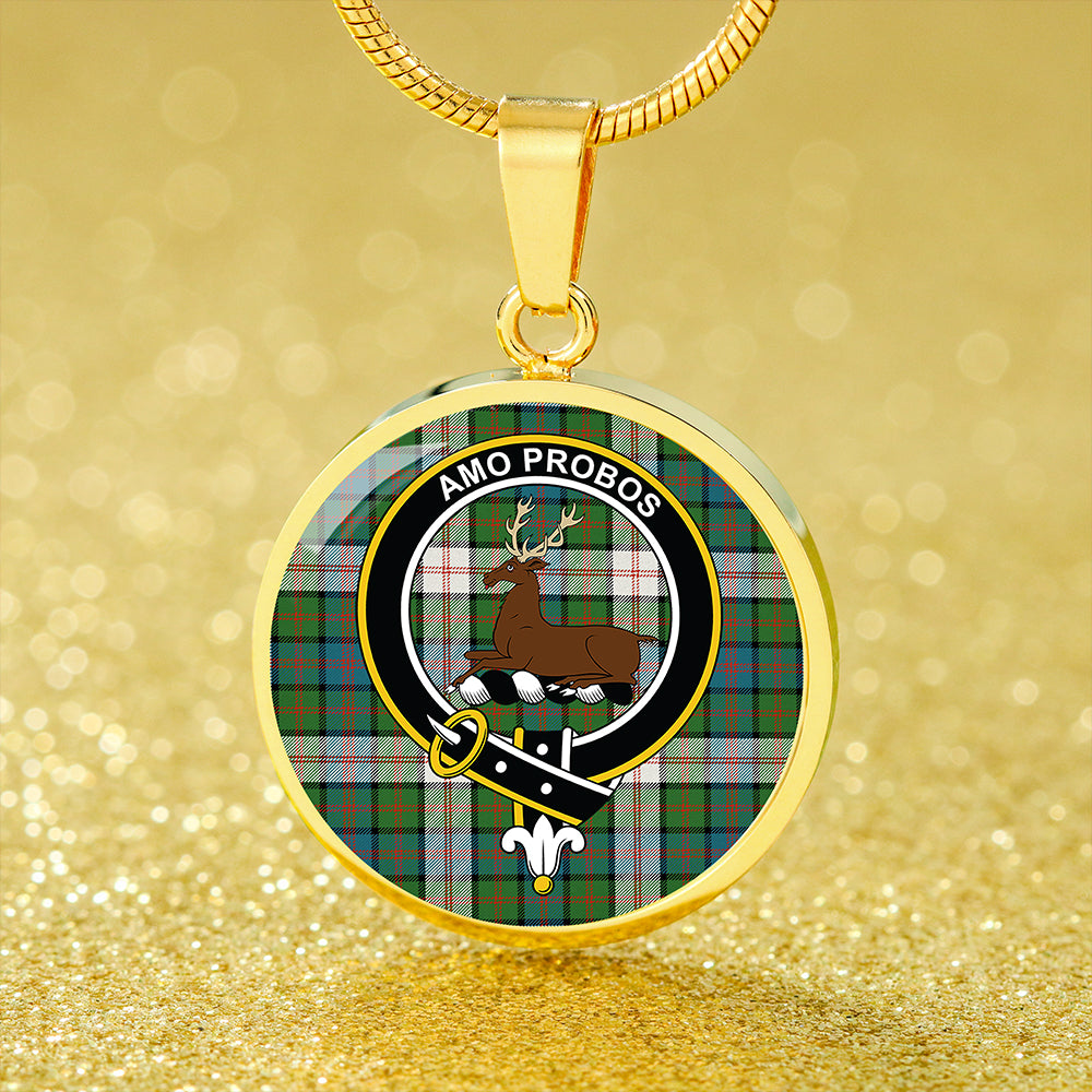 Blair Dress Ancient Tartan Crest Circle Necklace