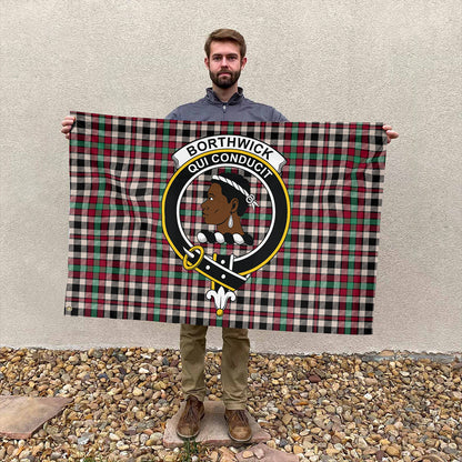 Borthwick Dress Ancient Tartan Classic Crest House Flag