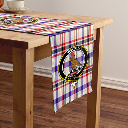 Boswell Dress Modern Tartan Crest Table Runner