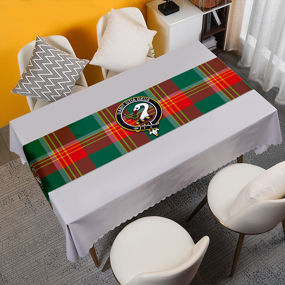 Brisbane Modern Tartan Crest Table Runner