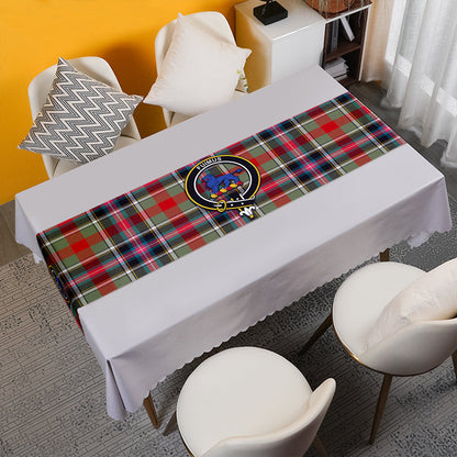 Bruce of Kinnaird Ancient Tartan Crest Table Runner