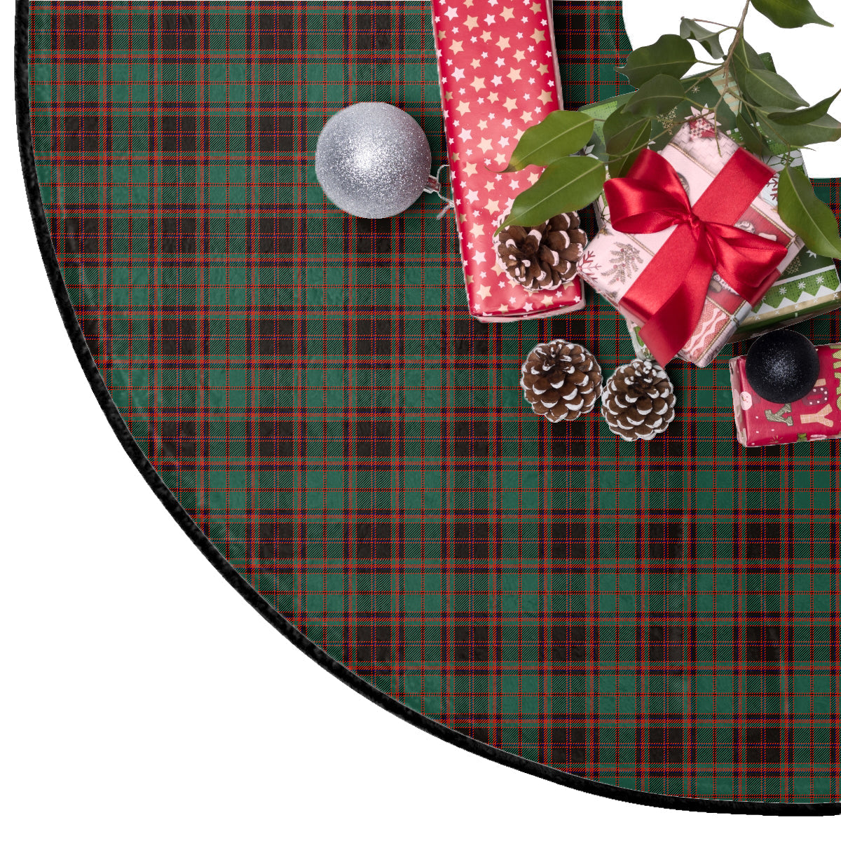 Buchan Ancient Tartan Plaid Christmas Tree Skirt