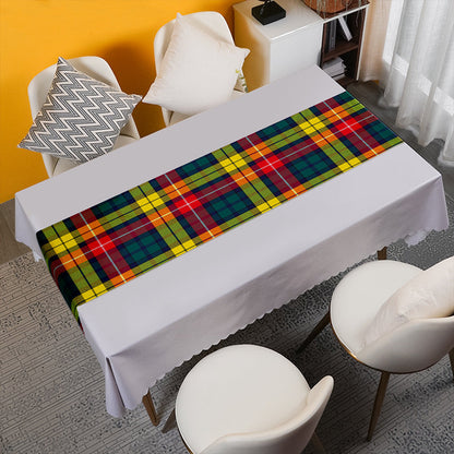 Buchanan Modern Tartan Crest Table Runner