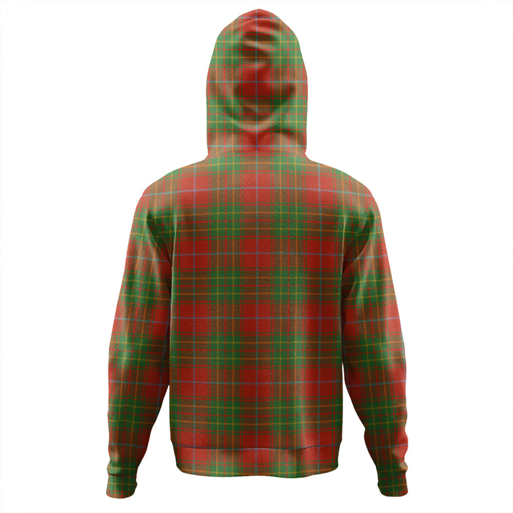 Burnett Ancient Tartan Plaid Hoodie