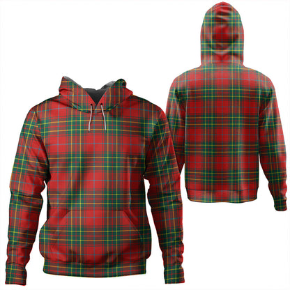 Burnett Modern Tartan Plaid Hoodie