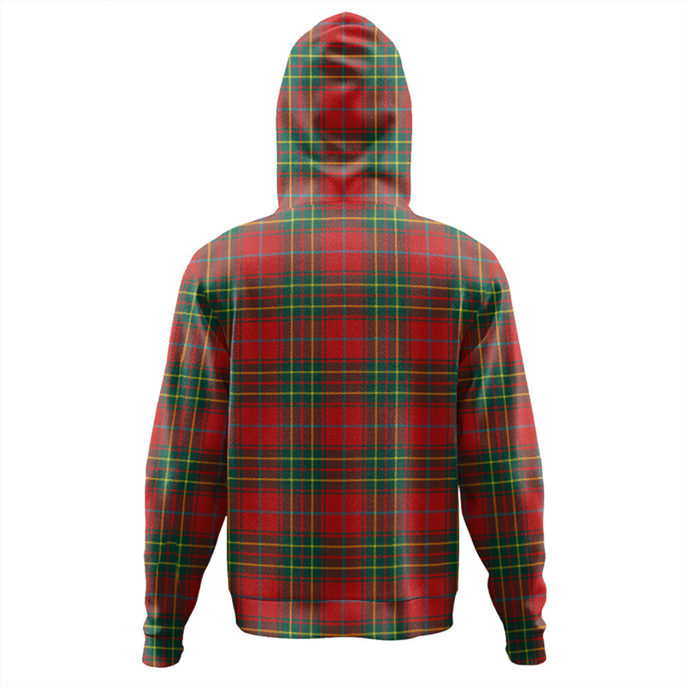 Burnett Modern Tartan Plaid Hoodie