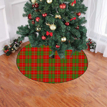 Burnett Ancient Tartan Plaid Christmas Tree Skirt