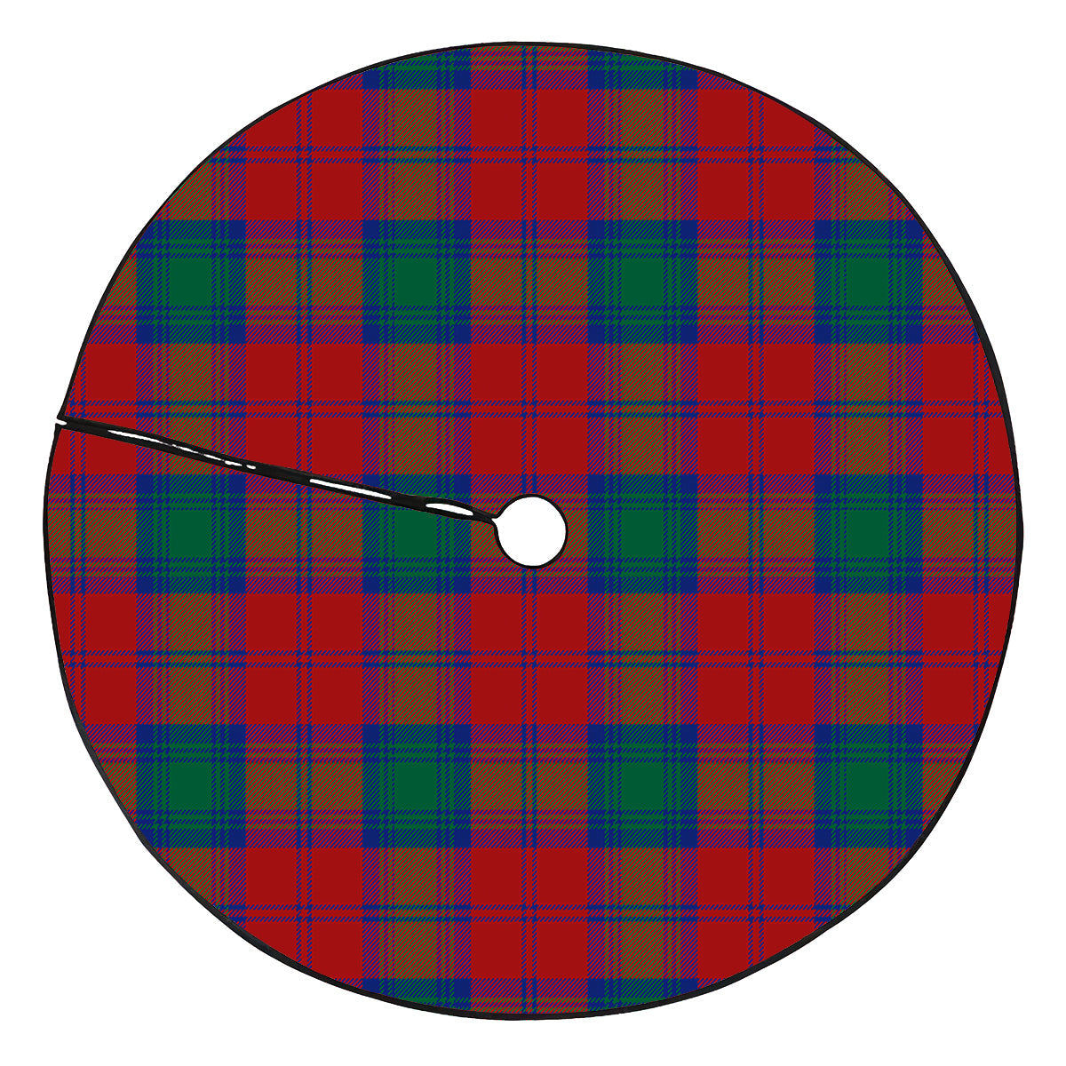 Byres Tartan Plaid Christmas Tree Skirt