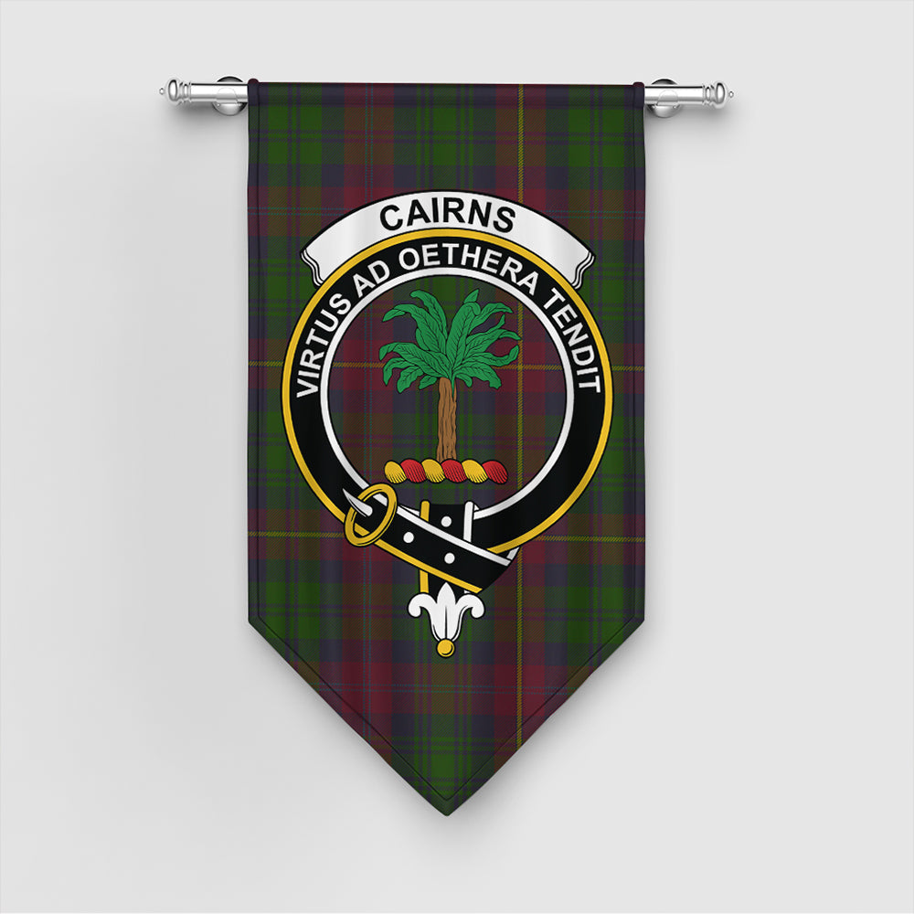 Cairns Tartan Crest Gonfalon