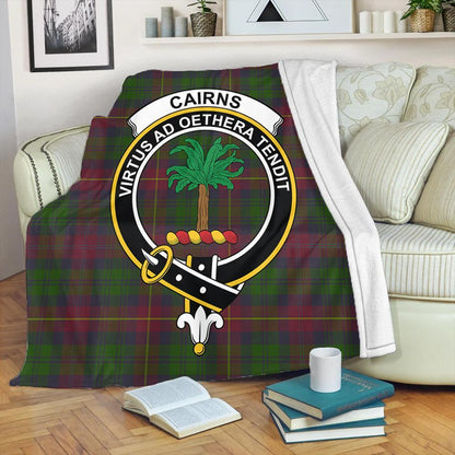 Cairns Tartan Crest Premium Blanket