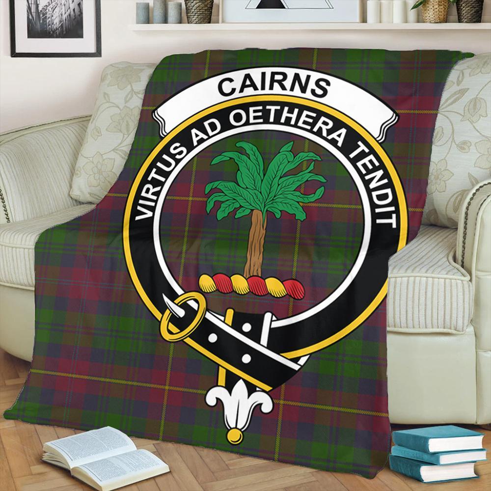 Cairns Tartan Crest Premium Blanket