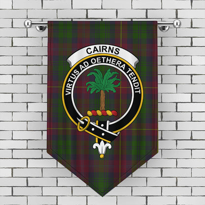 Cairns Tartan Crest Gonfalon