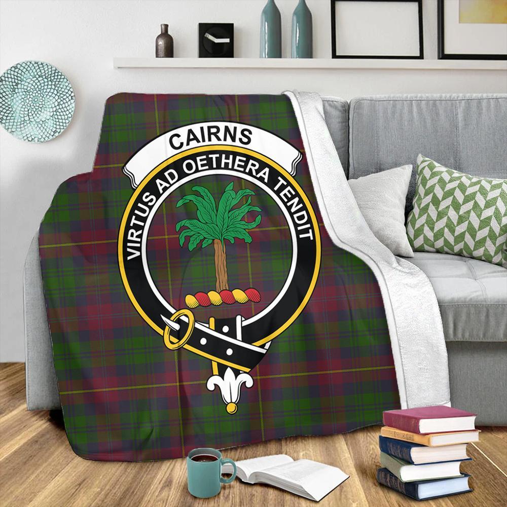 Cairns Tartan Crest Premium Blanket